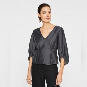 CLUB MONACO Pitch Sleeve Blouse size S